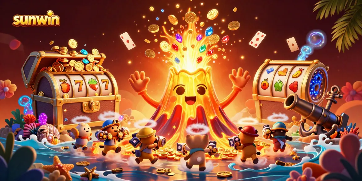 Enjoy exhilarating casino adventures in sunwin with a vibrant eruption of treasures!