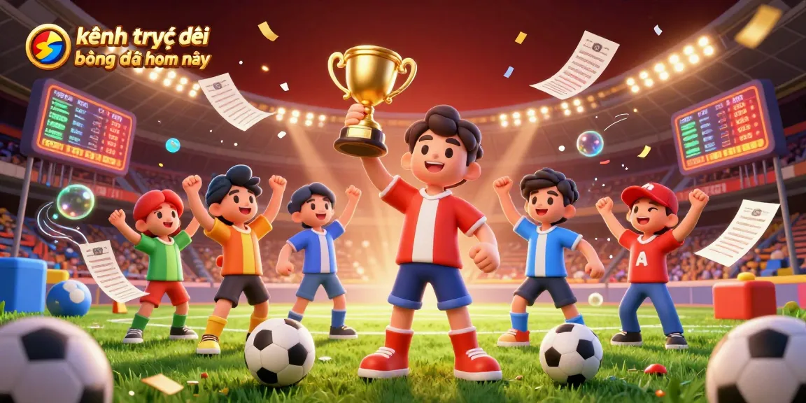 Experience kênh trực tiếp bóng đá hôm nay in a vibrant sports betting arena filled with excitement and winning action.