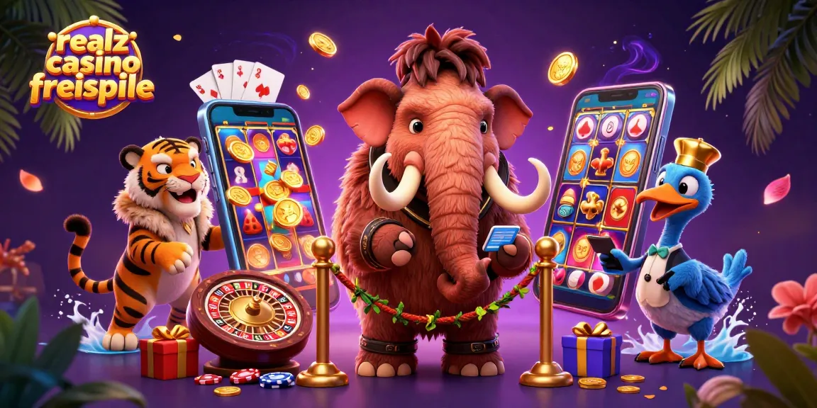 Erleben Sie atemberaubende realz casino freispiele in einer beeindruckenden 3D-Casino-Szene.